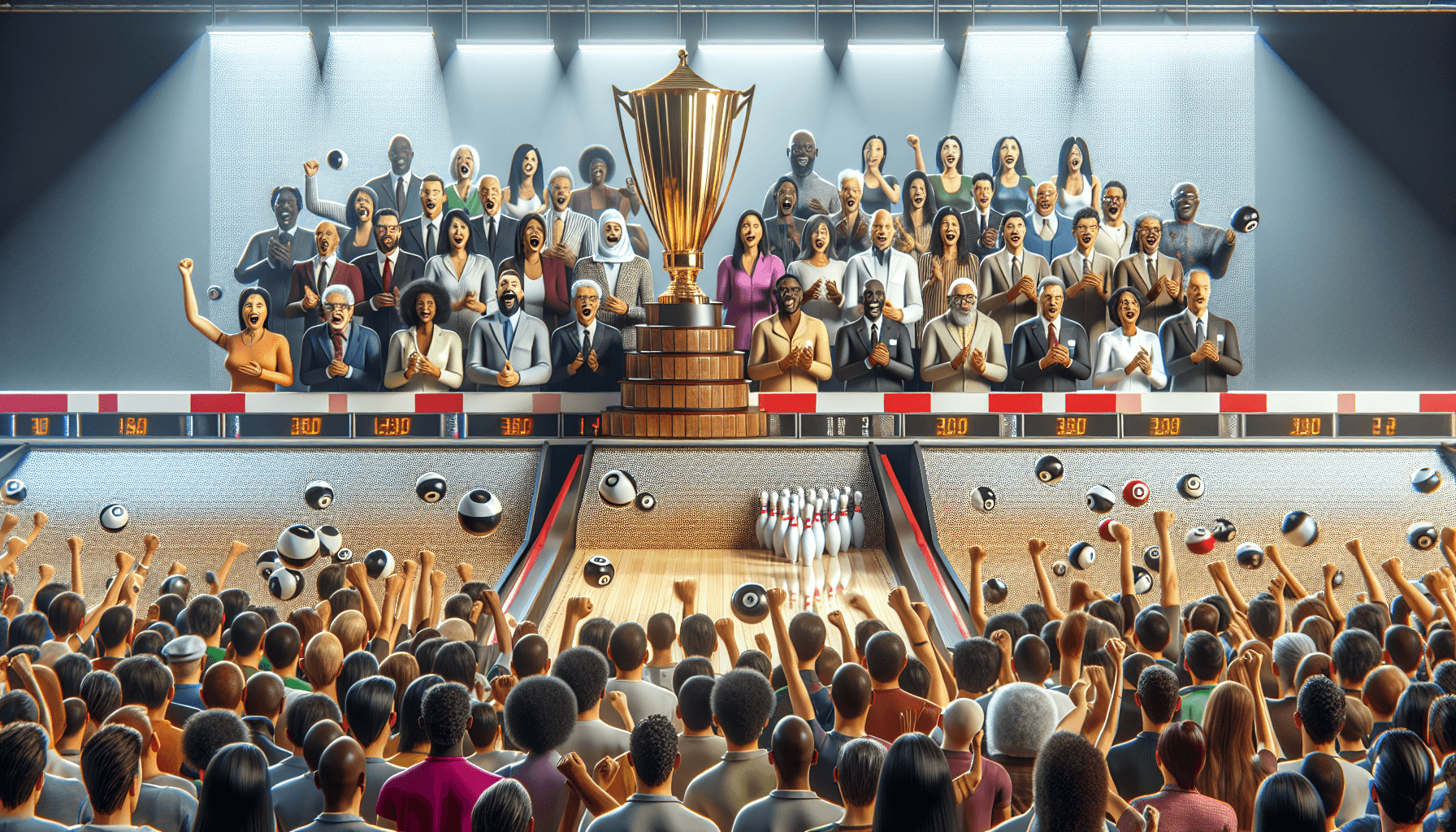 Plinko game tournament scene